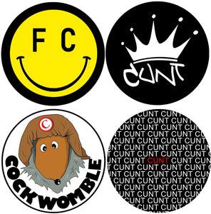 Pack de quatre badges « FC »
