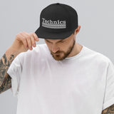 Technics Dots Design Snapback Hat