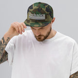 Technics Dots Design Snapback Hat