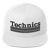 Technics Dots Design Flat Bill Cap