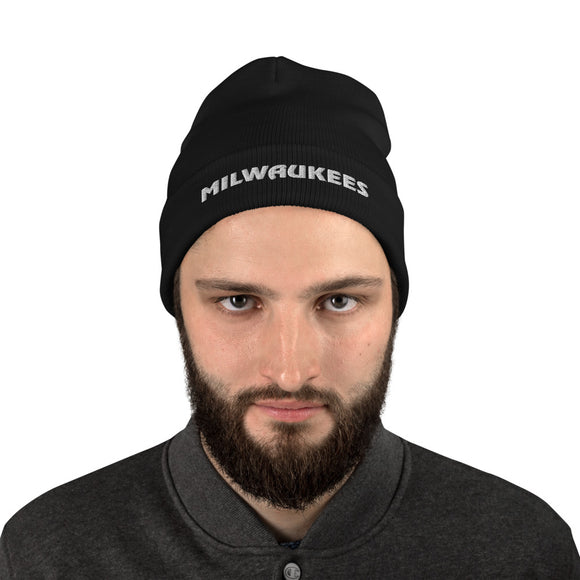 Bonnet brodé Milwaukees (logo blanc)