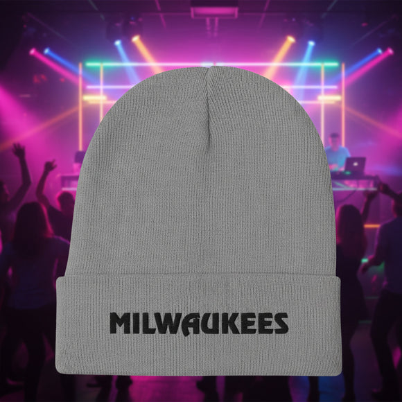 Gorro bordado Milwaukees (logotipo negro)