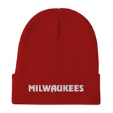 Gorro bordado Milwaukees (logotipo blanco)