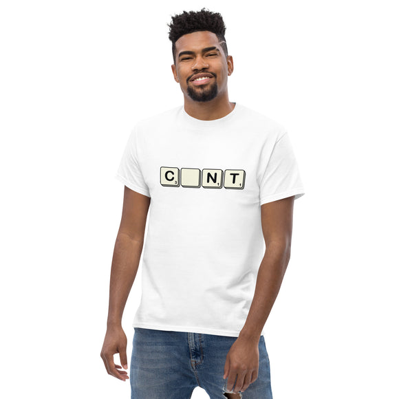 Scrabble CUNT Camiseta clásica para hombre