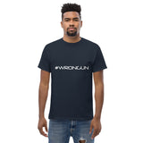 T-shirt #WRONGUN (logo blanc)