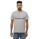 T-shirt #WRONGUN (logo noir)