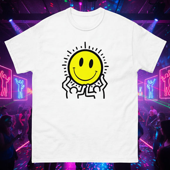 Camiseta de manos sonrientes