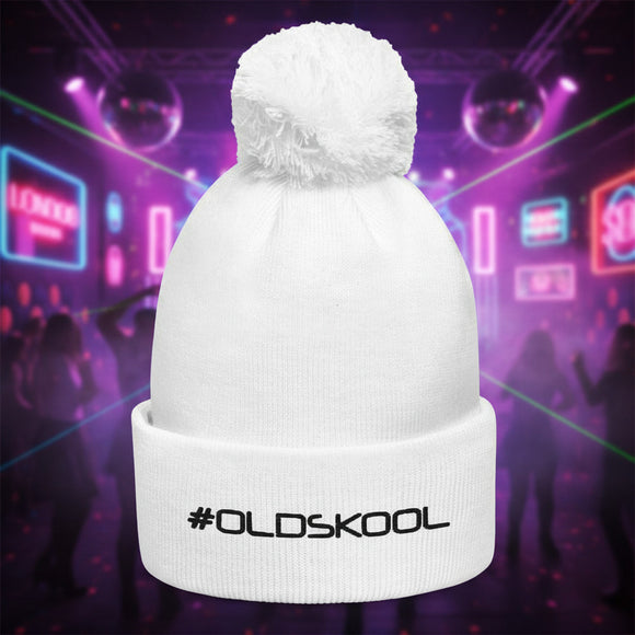 #OLDSKOOL Pom Pom Beanie