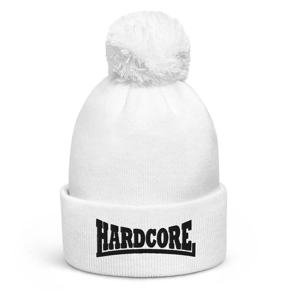 HARDCORE Pom pom beanie