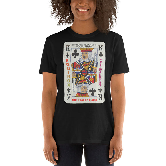 Milwaukees King of Clubs Card Unisex T-Shirt