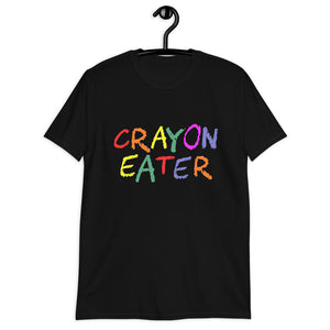 Crayon Eater T-shirt unisexe à manches courtes