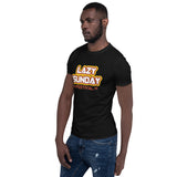 T-shirt unisexe à manches courtes LAZY SUNDAY