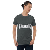Camiseta unisex HARDCORE (logotipo blanco)