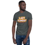 T-shirt unisexe à manches courtes LAZY SUNDAY