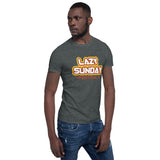 T-shirt unisexe à manches courtes LAZY SUNDAY