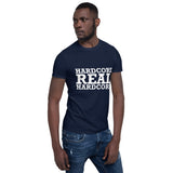 T-shirt unisexe Hardcore Real Hardcore (logo blanc)