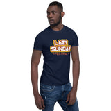T-shirt unisexe à manches courtes LAZY SUNDAY