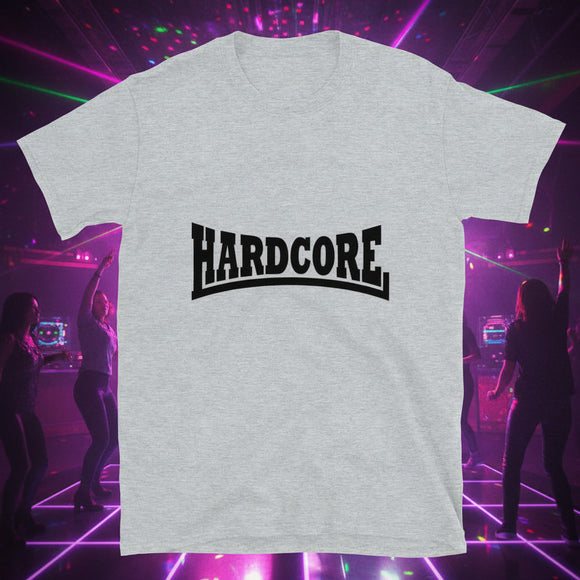 T-shirt unisexe HARDCORE (logo noir)