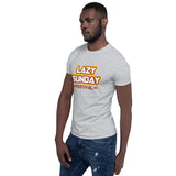 T-shirt unisexe à manches courtes LAZY SUNDAY