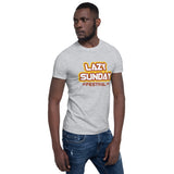 T-shirt unisexe à manches courtes LAZY SUNDAY