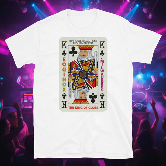 Camiseta unisex Tarjeta del Rey de Tréboles de los Milwaukees