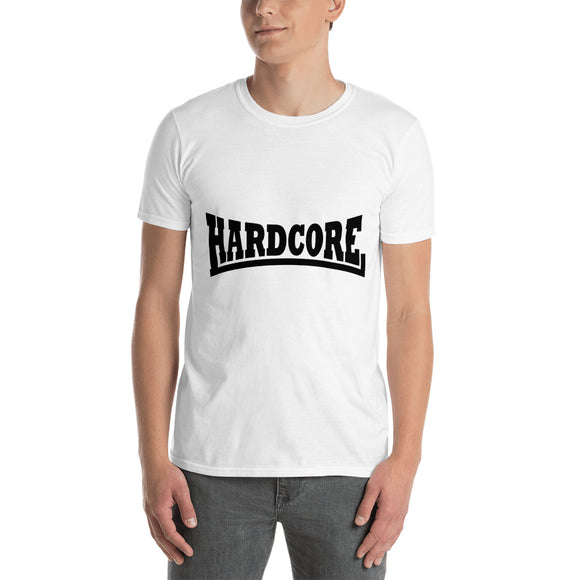 Camiseta unisex HARDCORE (logotipo negro)