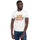 T-shirt unisexe à manches courtes LAZY SUNDAY