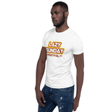 T-shirt unisexe à manches courtes LAZY SUNDAY