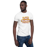 T-shirt unisexe à manches courtes LAZY SUNDAY