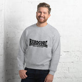 HARDCORE Will Never Die Unisex Sweatshirt (Black logo)