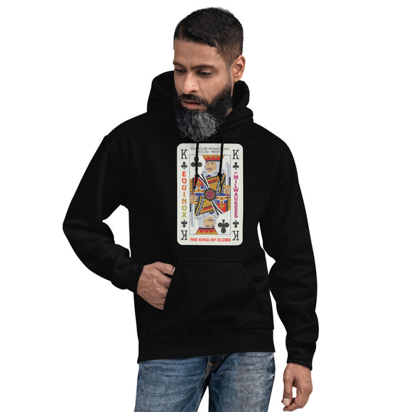 Milwaukees King of Clubs Card Unisex Hoodie