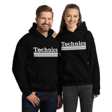 Sudadera con capucha unisex Technics Dots Design