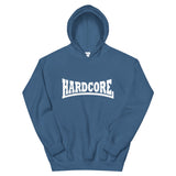 HARDCORE Unisex Hoodie (White logo)