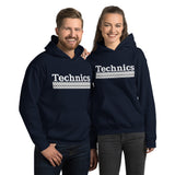 Sudadera con capucha unisex Technics Dots Design