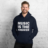 Music is the answer Unisex Hoodie